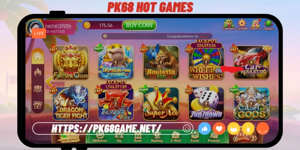 PK68 Hot Games